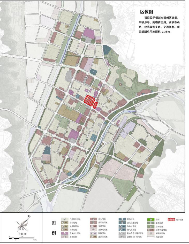 耀州区最新城市规划图图片